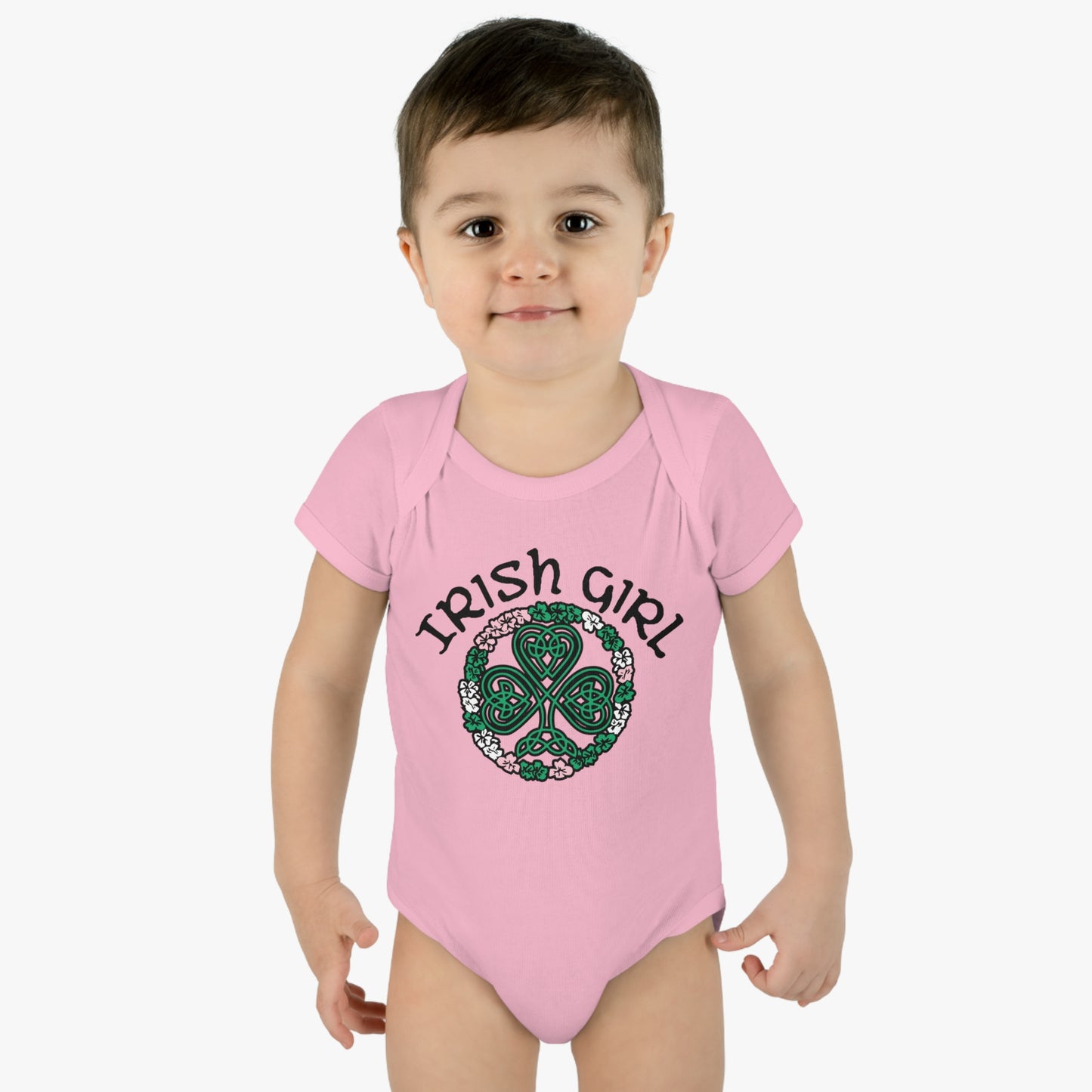 Irish Girl Infant Toddler T-Shirt, One Piece Bodysuit, Ireland, Saint Patrick's Day, St. Patty's Day Baby Tee for Girl, Gift For baby Girl