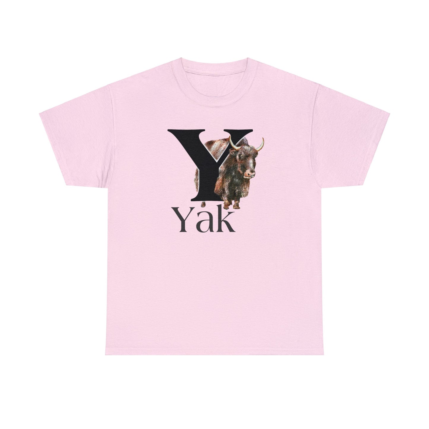 Y is for Yak T-shirt. Yak Drawing T-Shirt, Yak on shirt, Yak illustration, animal t-shirt, animal