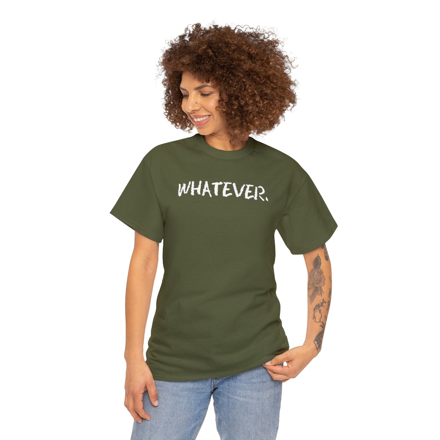Whatever T-Shirt, Teenager T-Shirt, Attitude t-shirt, Surly Teen T-Shirt, Sullen Teen Tee, youngster tee, hipster t-shirt, gender neutral,