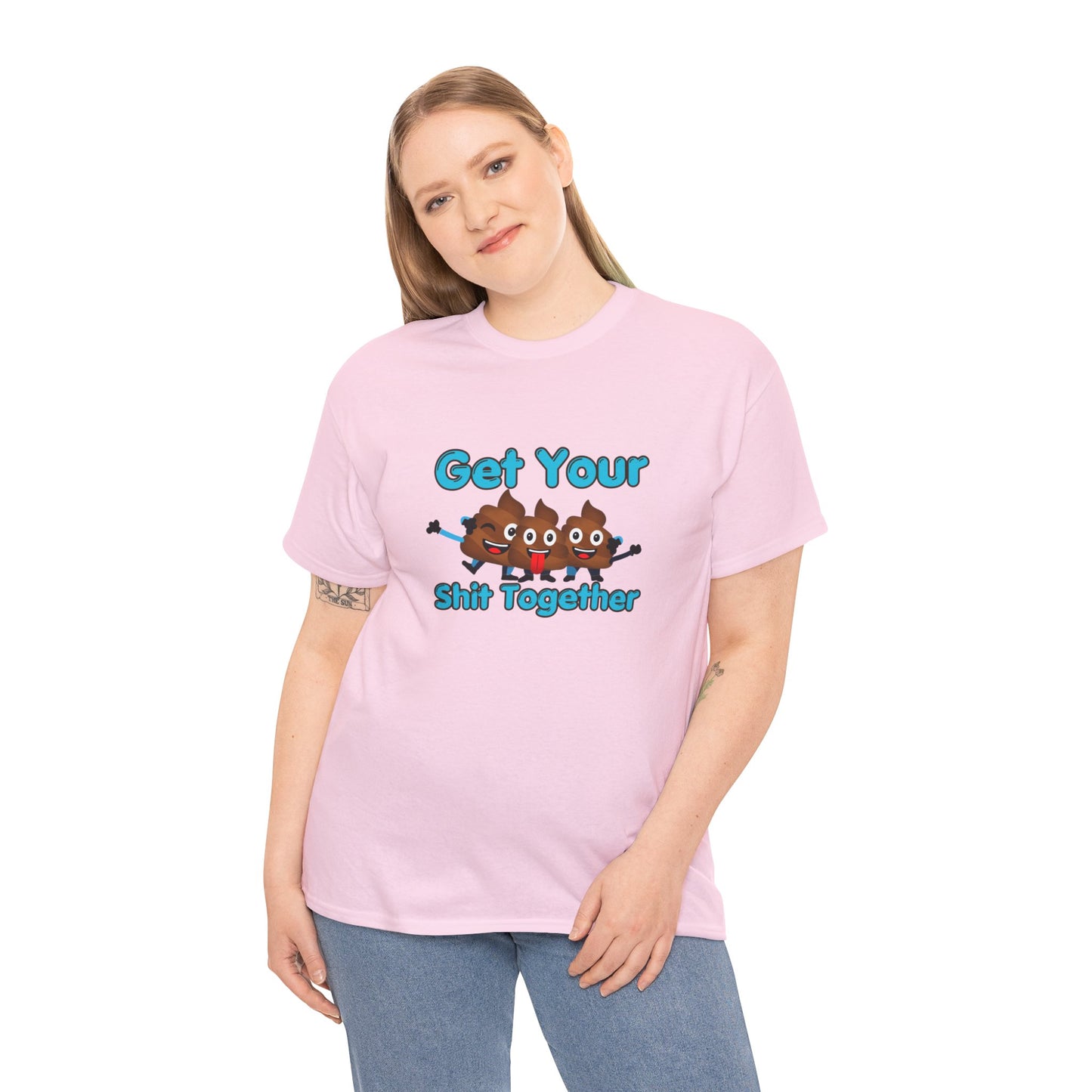 Get Your Shit Together, Funny Poop Emojis, Dad Shirt, Pun t-shirt, Potty Humor, Hilarious Dad Gift, Funny Father's day Gift, edgy, Fun shirt