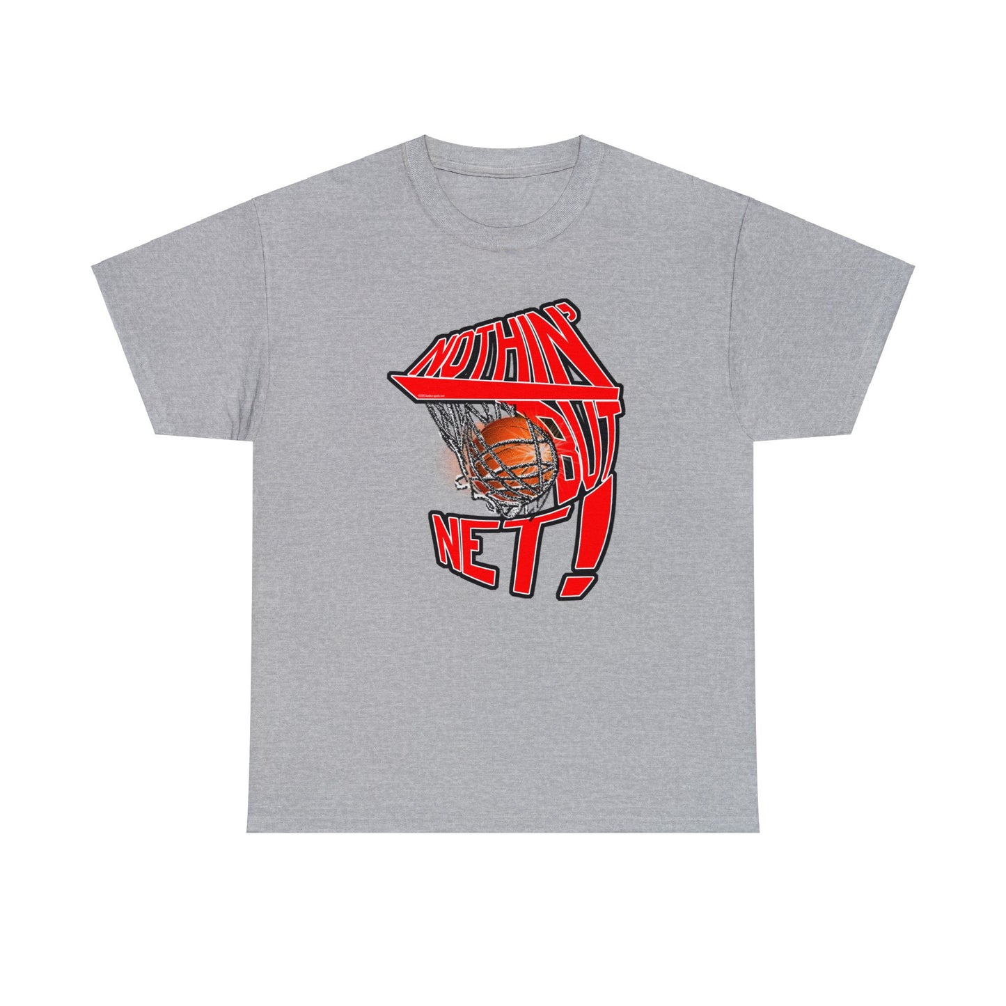 Nothin' But Net, Basketball T-Shirt, Slam Dunk, Basketball Swishing, Hoops T-Shirt, Basketball net, Funny T-Shirt,, Basketball Gift,