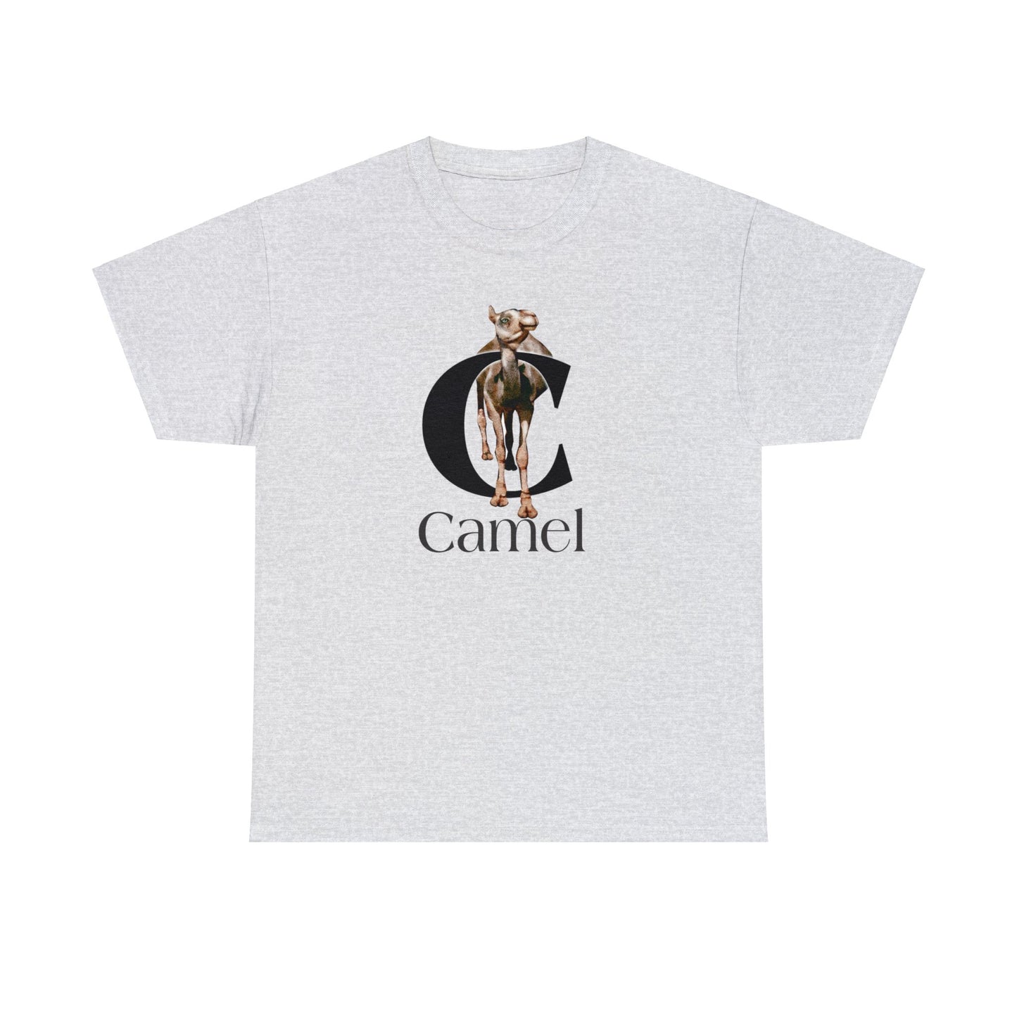 C is for Camel t-shirt, Camel Drawing T-Shirt, Camel Illustration, Camel lover shirt, animal