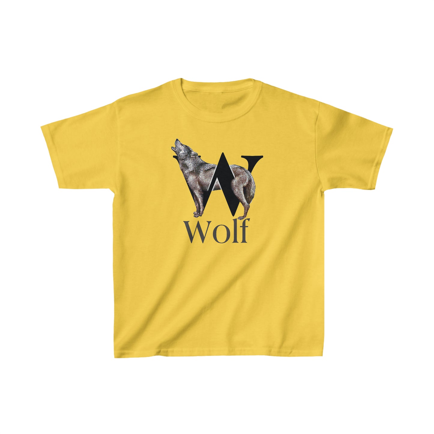 W is for Wolf t-shirt Wolf shirt, Wolf Drawing T-Shirt, wolf illustration, wolf animal t-shirt, animal alphabet W, animal letters double U