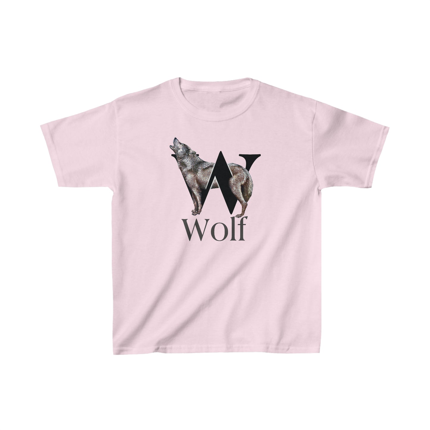 W is for Wolf t-shirt Wolf shirt, Wolf Drawing T-Shirt, wolf illustration, wolf animal t-shirt, animal alphabet W, animal letters double U