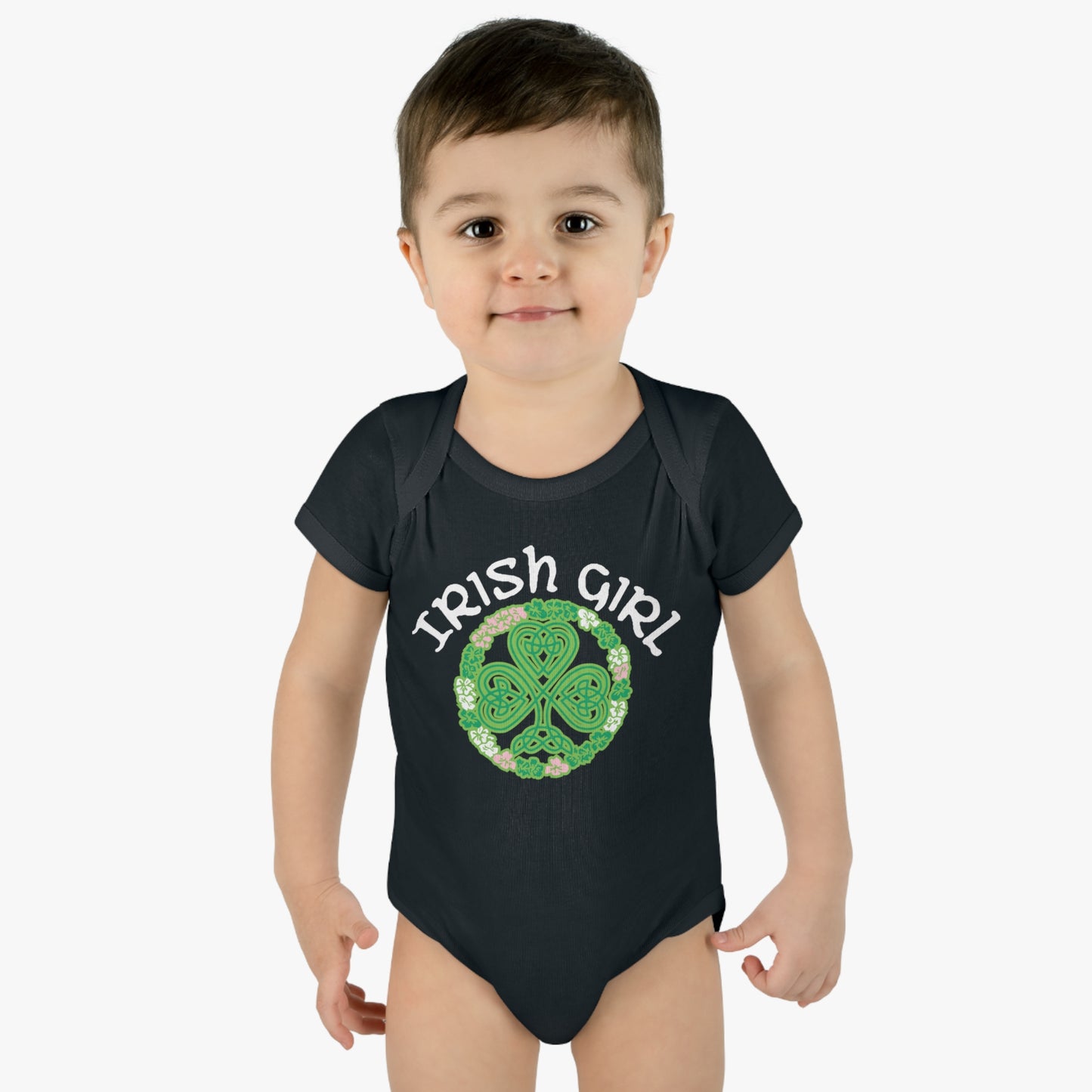 Irish Girl Infant Toddler T-Shirt, One Piece Bodysuit, Ireland, Saint Patrick's Day, St. Patty's Day Baby Tee for Girl, Gift For baby Girl