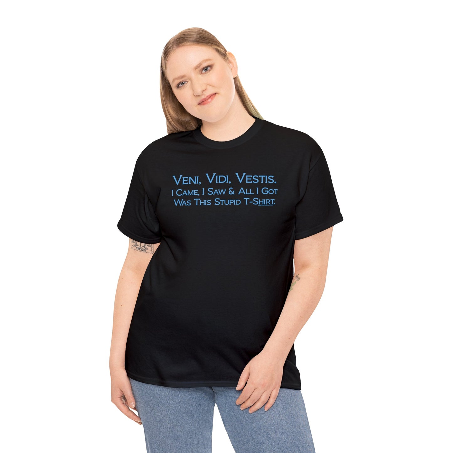 Veni Vidi Vestus, I came I saw, All I Got was this Stupid T-Shirt, Latin Parody Tee, Latin T-Shirt Humor, Latin Major T-Shirt, Teacher Gift