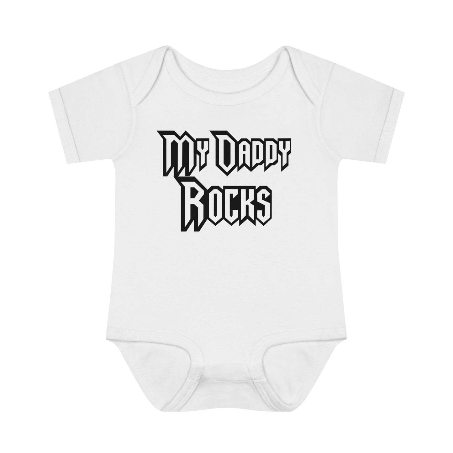 My Daddy Rocks Tee, Infant One Piece, Toddler Bodysuit, Rock and Roll T-Shirt for Baby, Heavy Metal T-Shirt, Musician T-Shirt