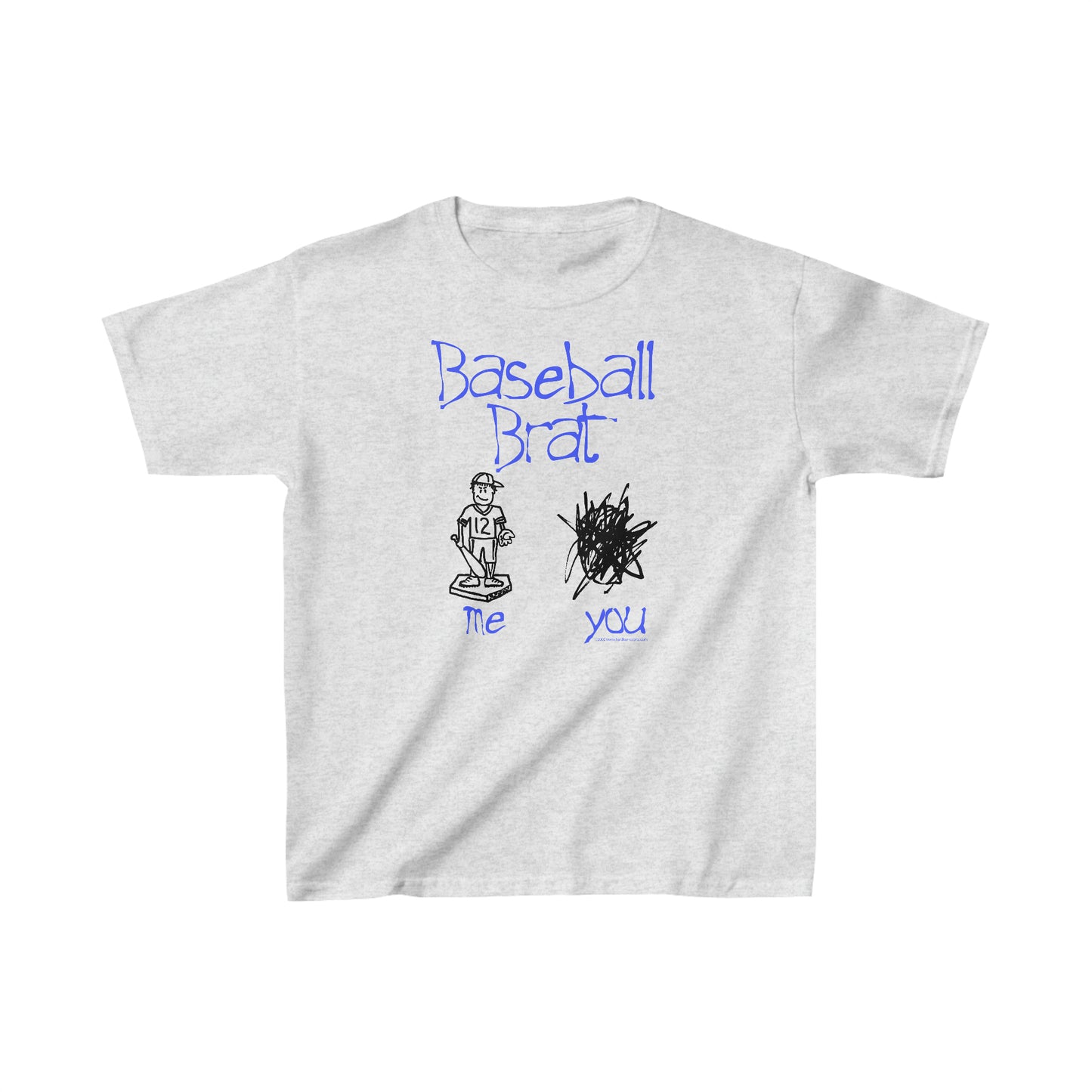 Baseball Brat Kids Heavy Cotton Tee, Baseball kid, child baseball gift, baseball lover, baseball player gift, little league t-shirt, funny T