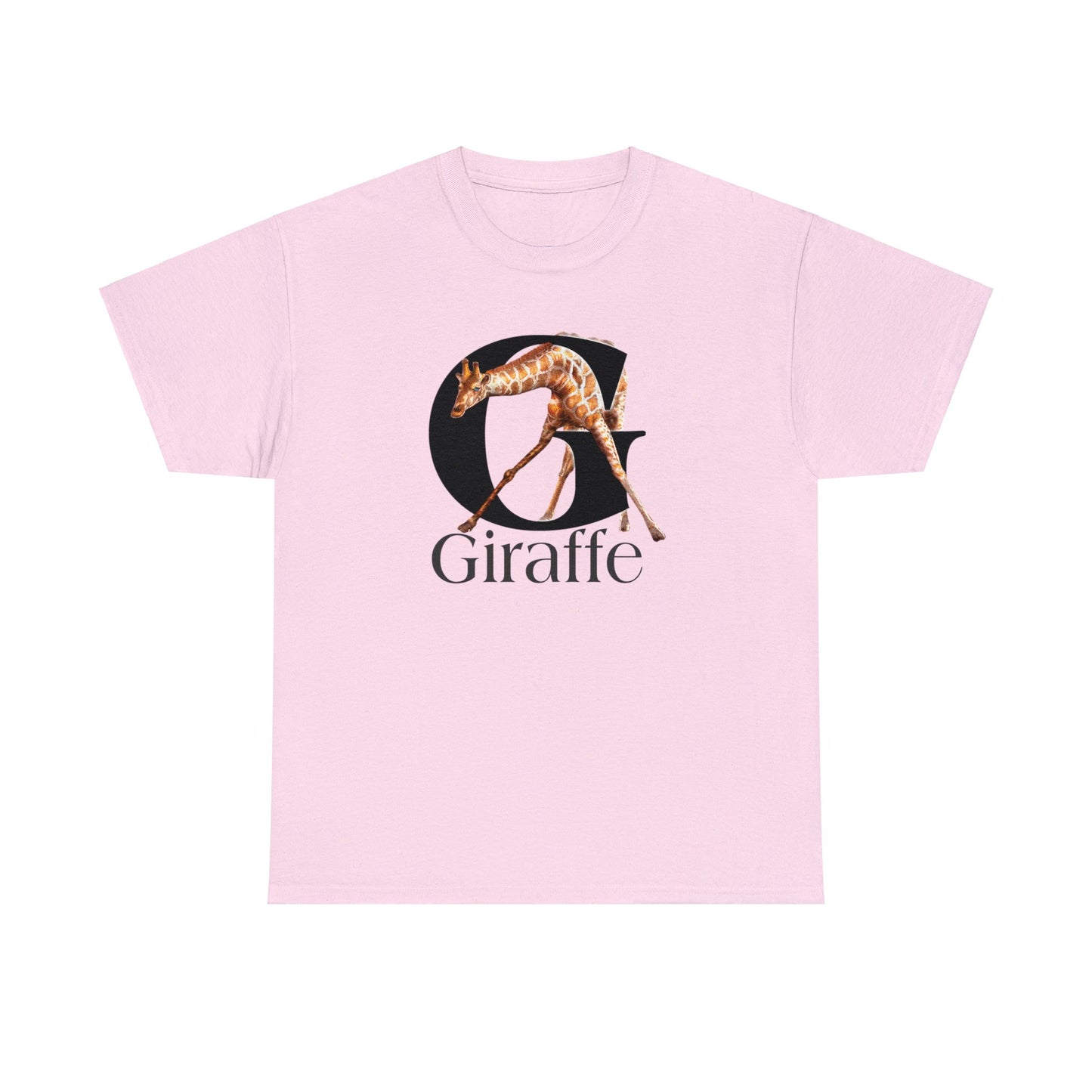 G is for Giraffe T-Shirt, Letter G Tee, Cute Giraffe T-Shirt animal t-shirt, animal alphabet T,