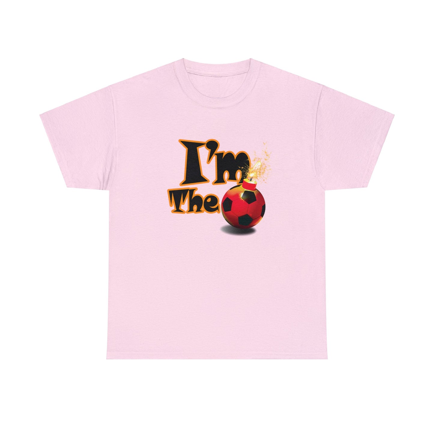 I'm the Bomb, Soccer Bomb T-Shirt, funny attitude soccer shirt for soccer players who know they are the bomb, Great gift for your Star