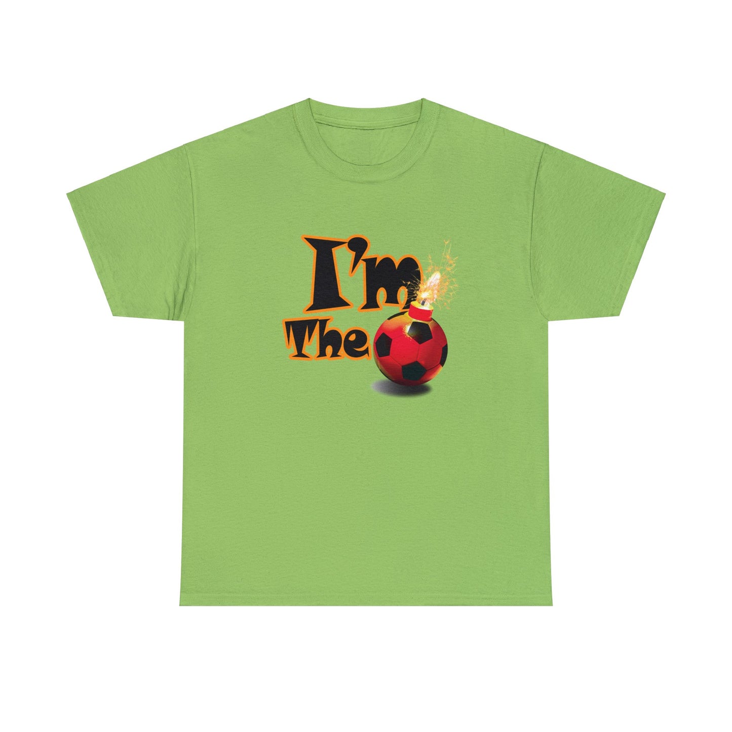 I'm the Bomb, Soccer Bomb T-Shirt, funny attitude soccer shirt for soccer players who know they are the bomb, Great gift for your Star