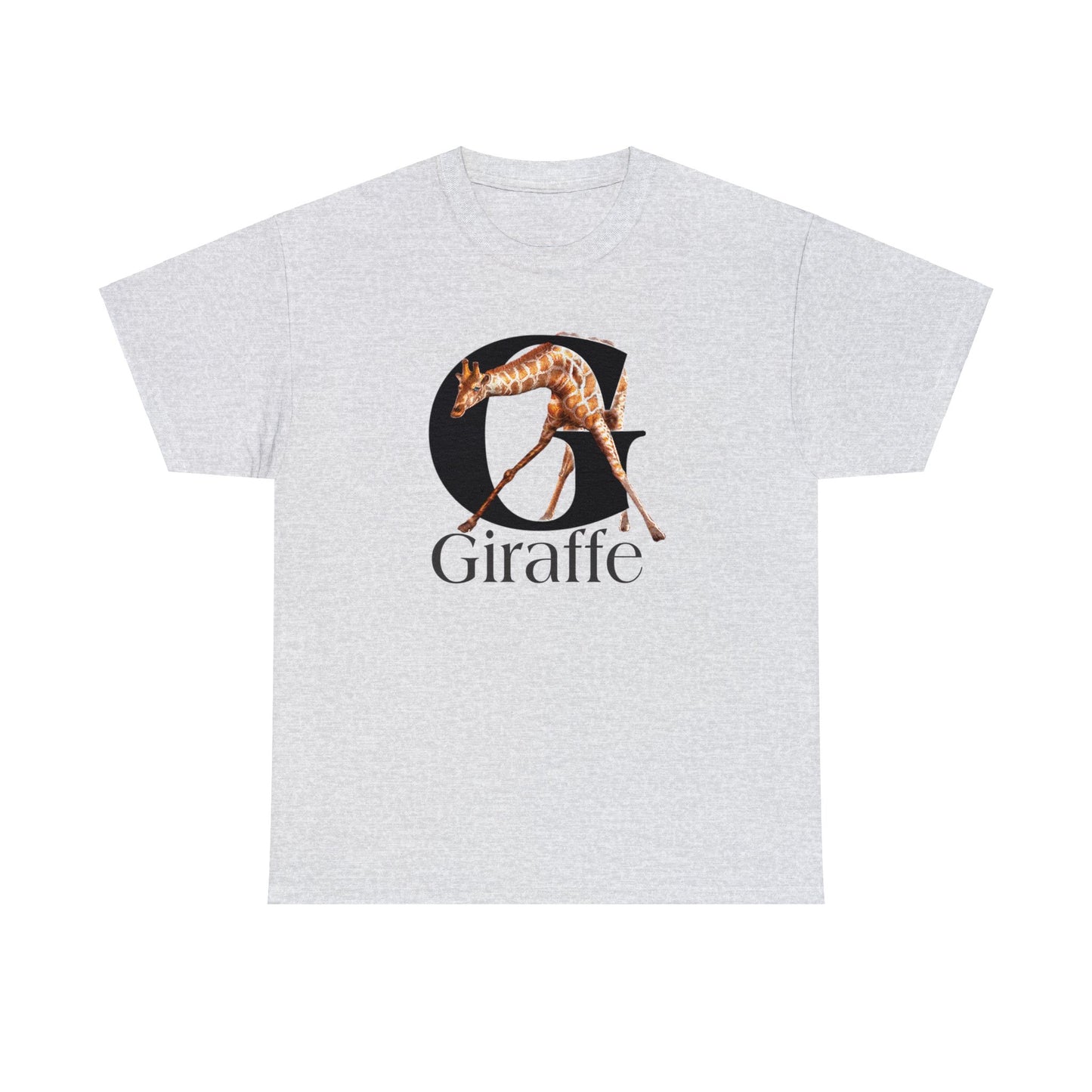 G is for Giraffe T-Shirt, Letter G Tee, Cute Giraffe T-Shirt animal t-shirt, animal alphabet T,