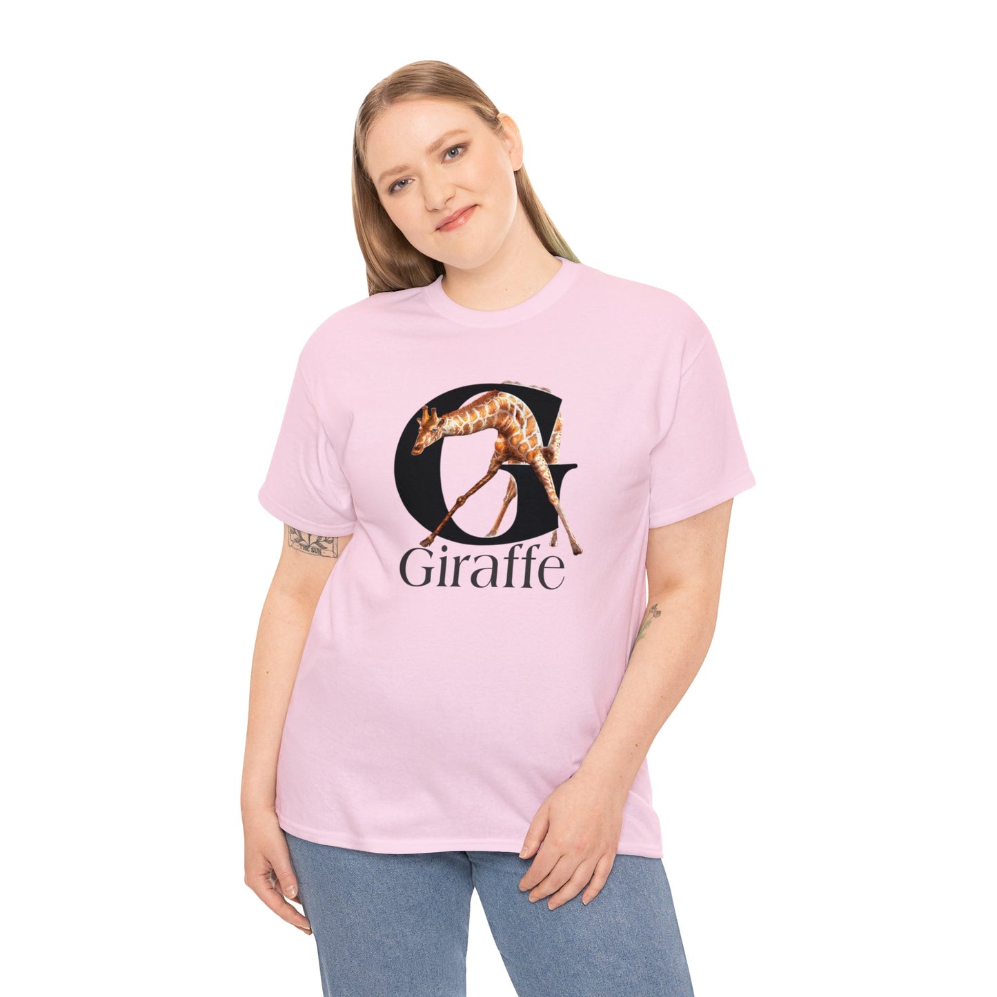 G is for Giraffe T-Shirt, Letter G Tee, Cute Giraffe T-Shirt animal t-shirt, animal alphabet T,