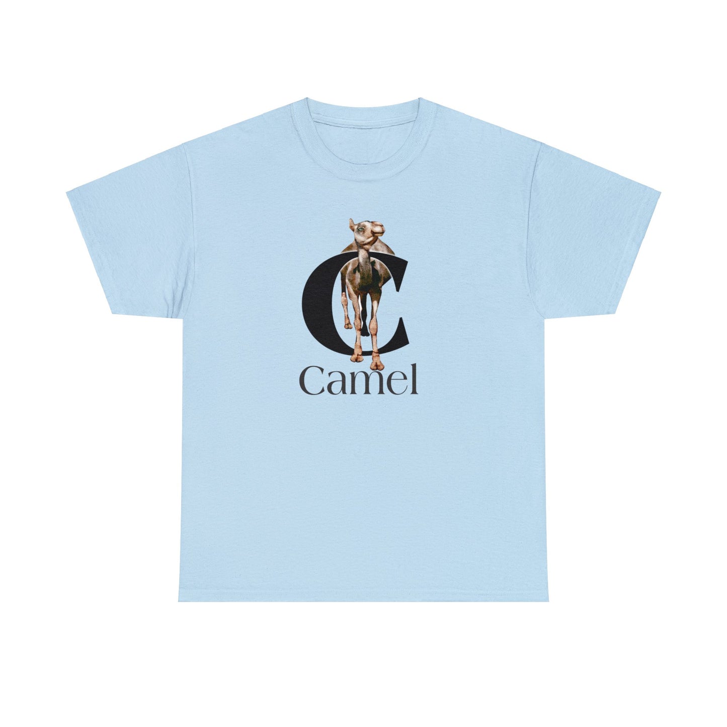 C is for Camel t-shirt, Camel Drawing T-Shirt, Camel Illustration, Camel lover shirt, animal