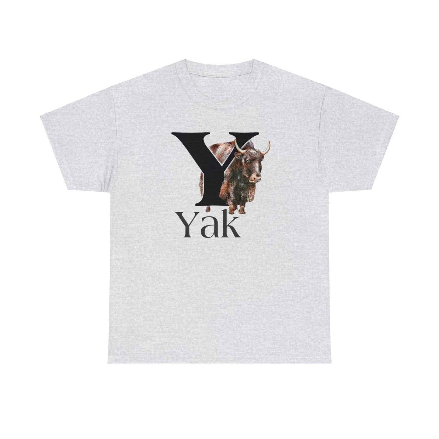 Y is for Yak T-shirt. Yak Drawing T-Shirt, Yak on shirt, Yak illustration, animal t-shirt, animal