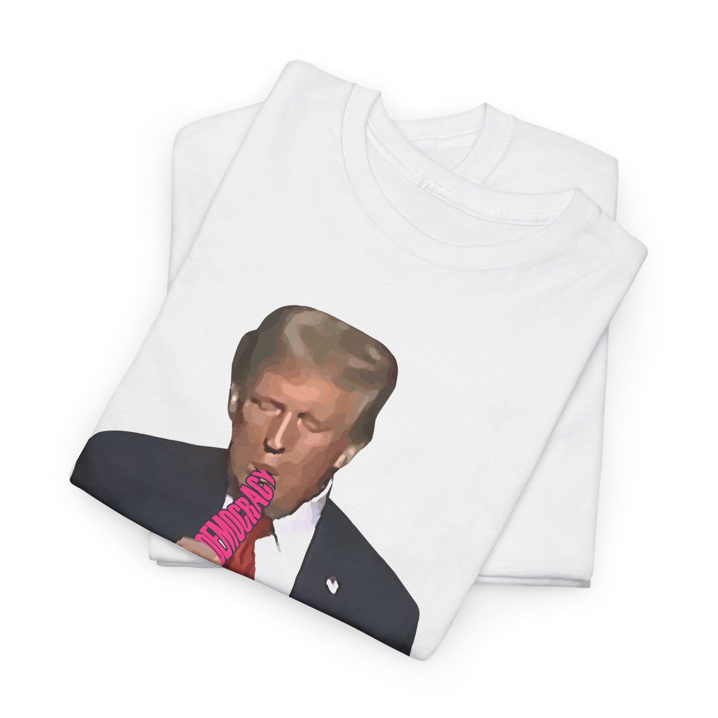 Graphic Tee Donald Trump Artistic Rendering Felon President Blow Job T-shirt