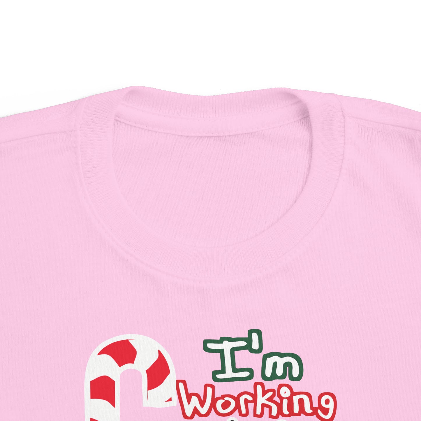 I'm working on Your Christmas Present Right Now Toddler T-Shirt, Christmas Kiddo Gift, Funny Toddler Potty Humor, T-Shirt, Christmas Tee