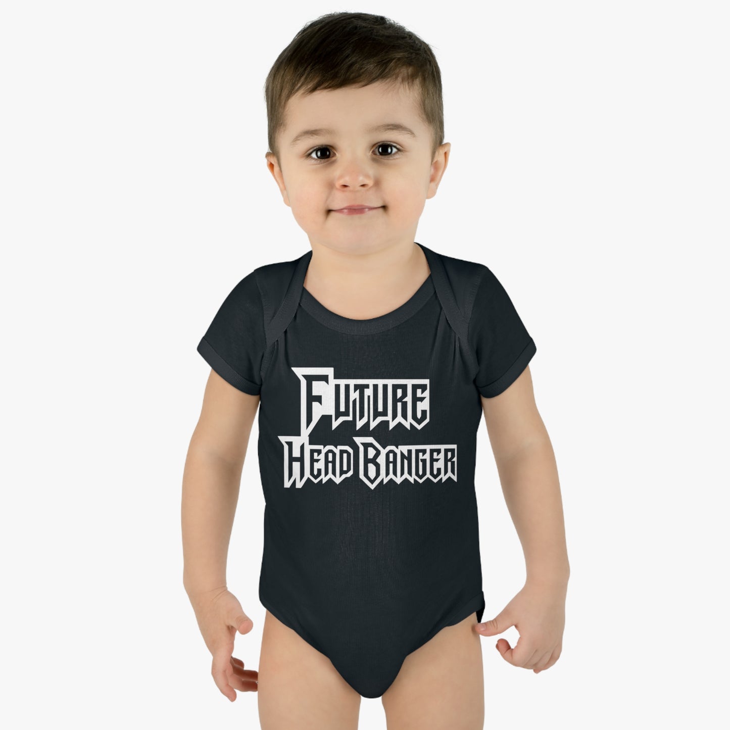 Future Head Banger Tee, Infant One Piece, Toddler Bodysuit, Rock and Roll T-Shirt for Baby, Heavy Metal T-Shirt, Musician T-Shirt