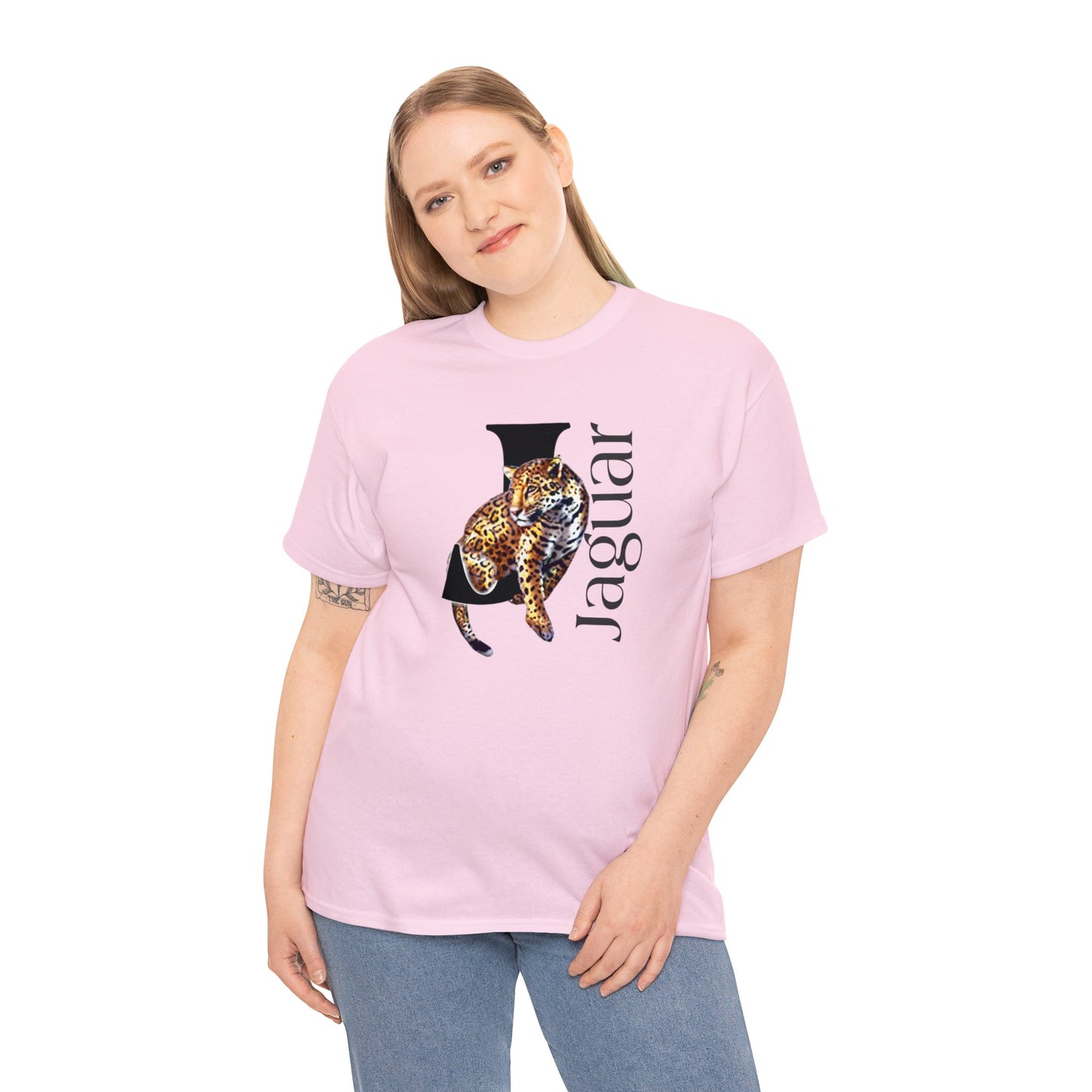 J is for Jaguar shirt, Cute Jaguar t-shirt, Jaguar Lovers t-shirt, Drawing T-Shirt,