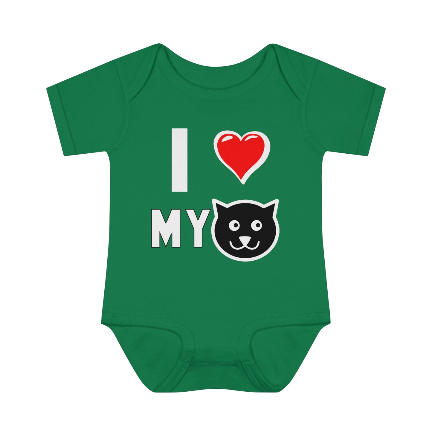 I love My Cat T-Shirt, Infant Heart My Cat, One Piece Bodysuit, Cats are Better Than Dogs, Fun Cat Lover Tee, Gifts for Cat Parents, Shower