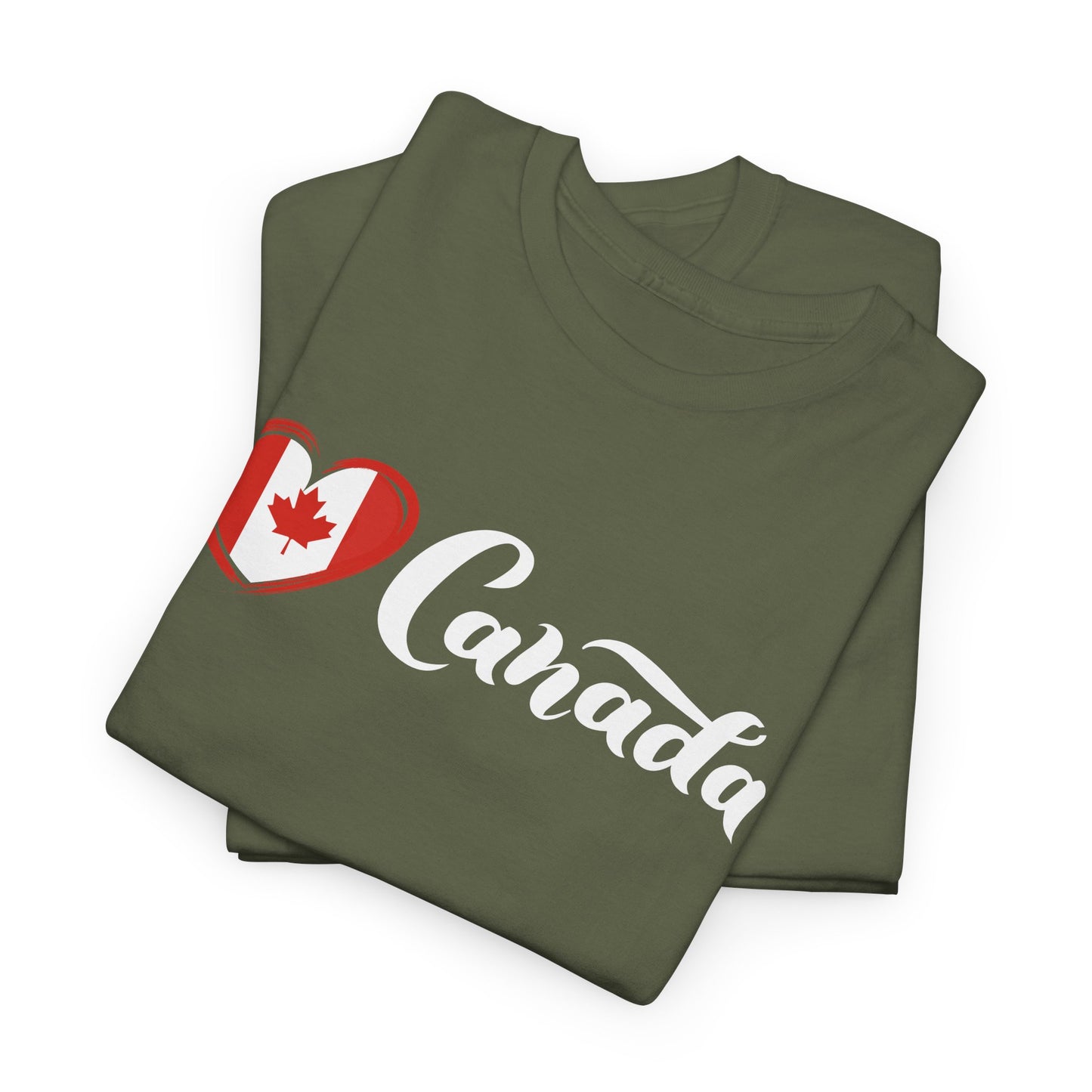 Love Canada Heart Flag T-Shirt, Canadian Pride, Classic Look, Tasteful design, Canada is not the 51st State of America,