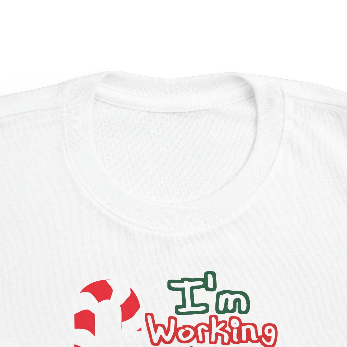 I'm working on Your Christmas Present Right Now Toddler T-Shirt, Christmas Kiddo Gift, Funny Toddler Potty Humor, T-Shirt, Christmas Tee