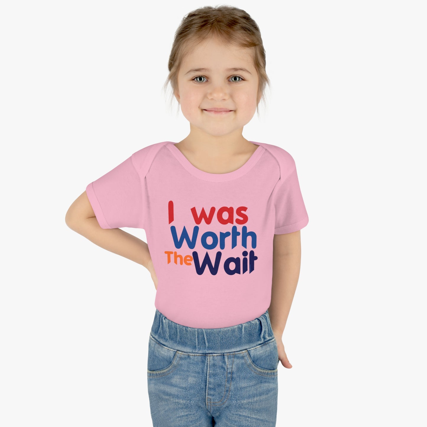 I Was Worth the Wait, Cute Adoption Tee, Invitro t-shirt, Baby One Piece Bodysuit, Christmas Baby Gift, Funny Baby T-Shirt, Christmas Tee,