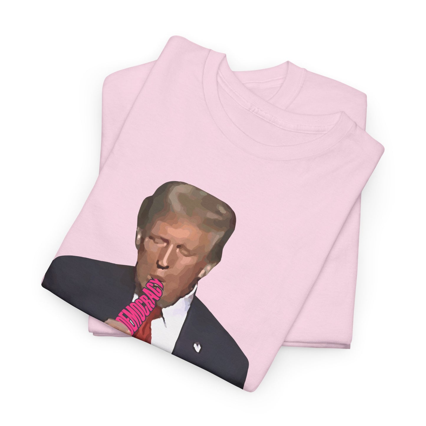 Graphic Tee Donald Trump Artistic Rendering Felon President Blow Job T-shirt