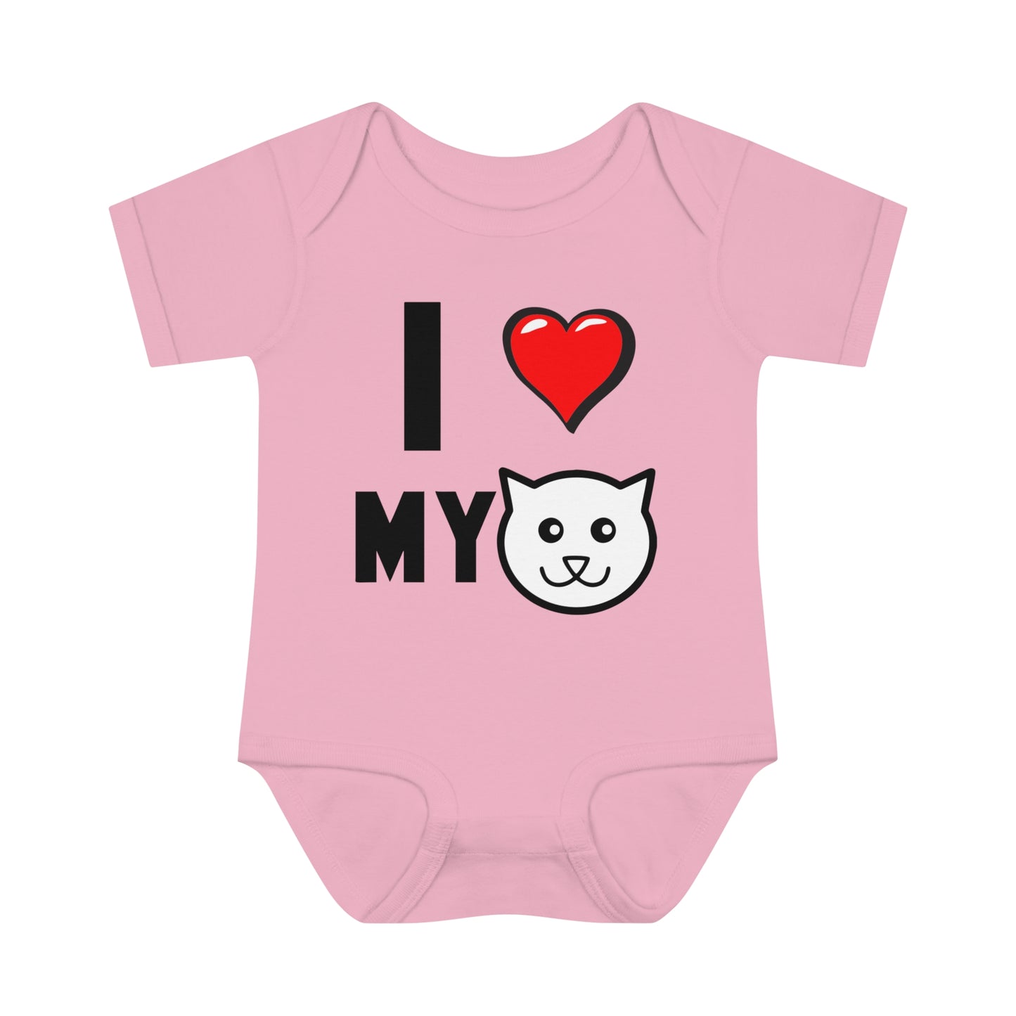 I love My Cat T-Shirt, Infant Heart My Cat, One Piece Bodysuit, Cats are Better Than Dogs, Fun Cat Lover Tee, Gifts for Cat Parents, Shower