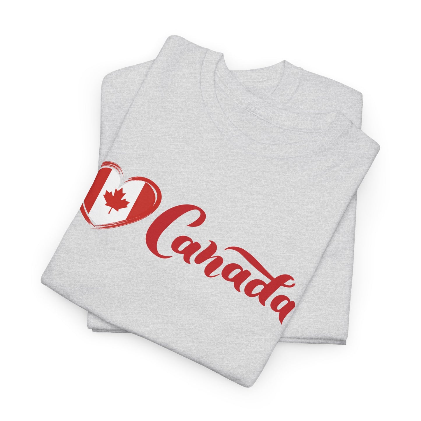 Love Canada Heart Flag T-Shirt, Canadian Pride, Classic Look, Tasteful design, Canada is not the 51st State of America,