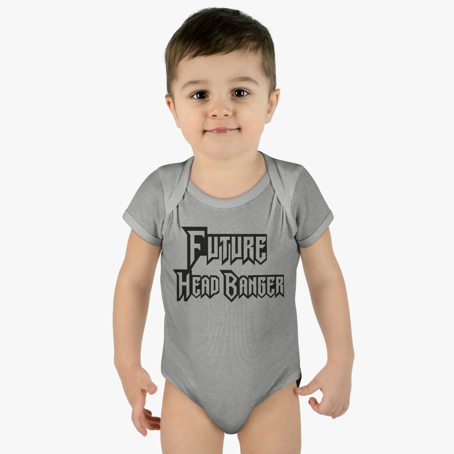 Future Head Banger Tee, Infant One Piece, Toddler Bodysuit, Rock and Roll T-Shirt for Baby, Heavy Metal T-Shirt, Musician T-Shirt