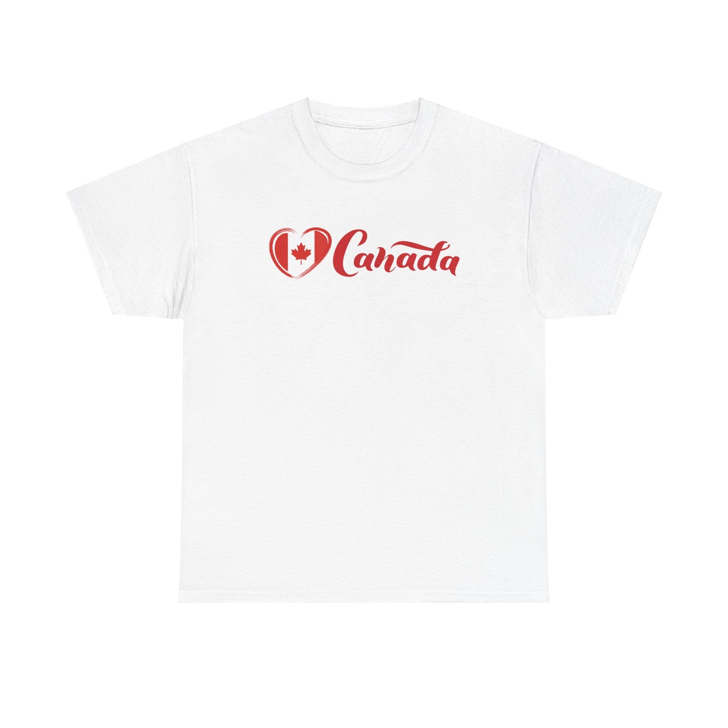 Love Canada Heart Flag T-Shirt, Canadian Pride, Classic Look, Tasteful design, Canada is not the 51st State of America,