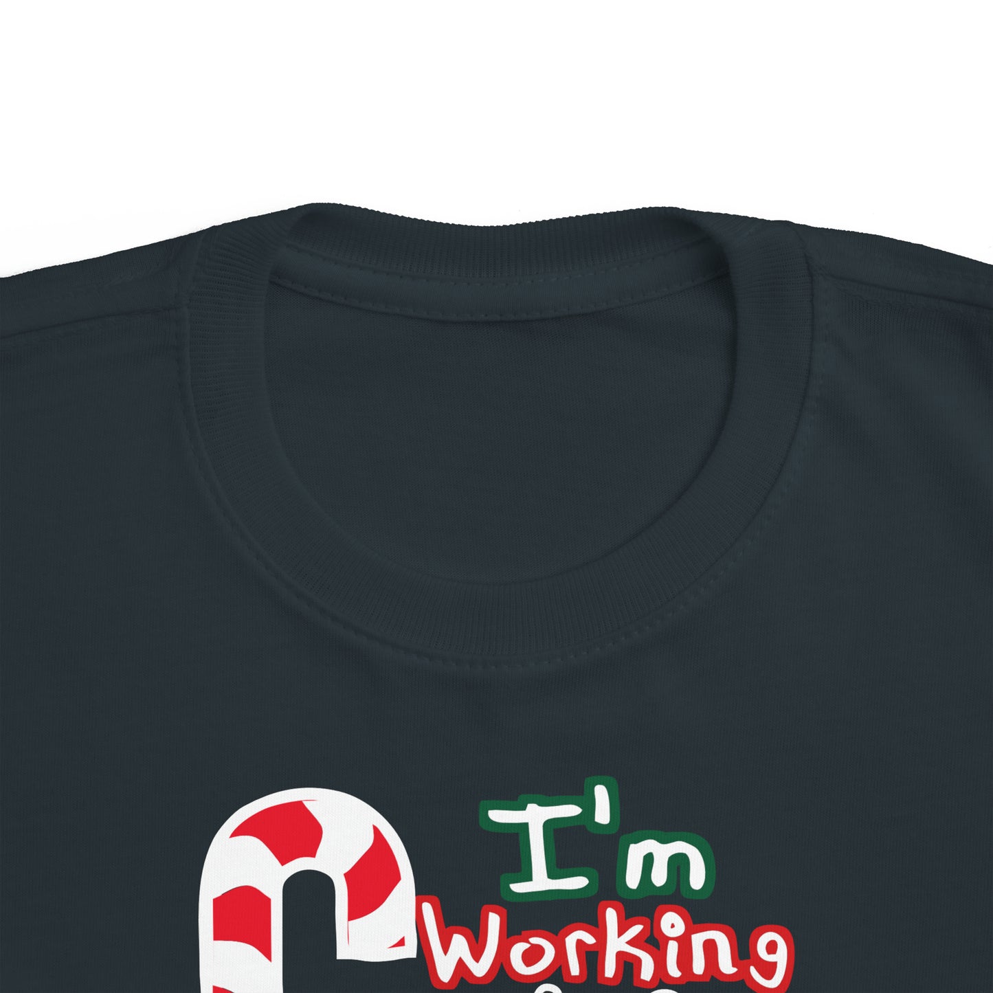 I'm working on Your Christmas Present Right Now Toddler T-Shirt, Christmas Kiddo Gift, Funny Toddler Potty Humor, T-Shirt, Christmas Tee