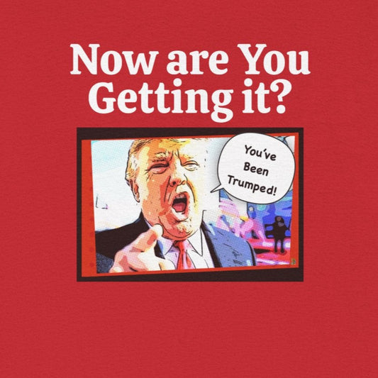 Now are You Getting it? You've been Trumped, Humorous, Sad Political T-shirt, Anti-Trump Parody Tee,