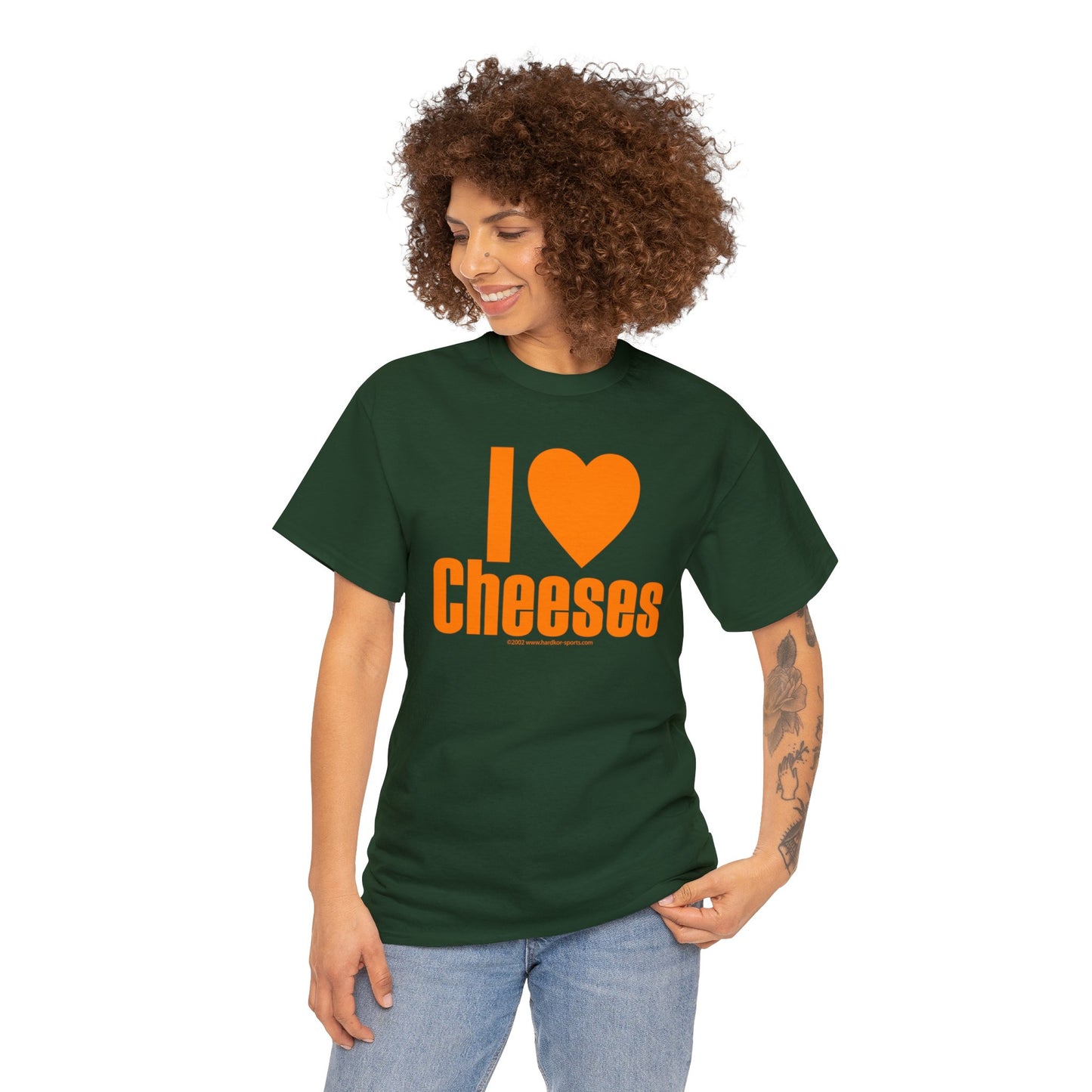 I Love Cheeses, Funny T-Shirt, Cheese Lovers Tee, I Love Jesus Parody, Christianity Spoof, Unisex Heavy Cotton Tee, Food T-Shirt,