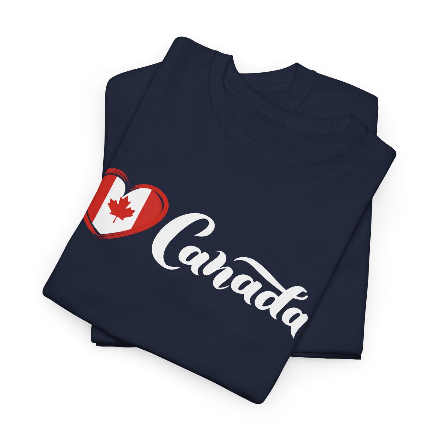 Love Canada Heart Flag T-Shirt, Canadian Pride, Classic Look, Tasteful design, Canada is not the 51st State of America,