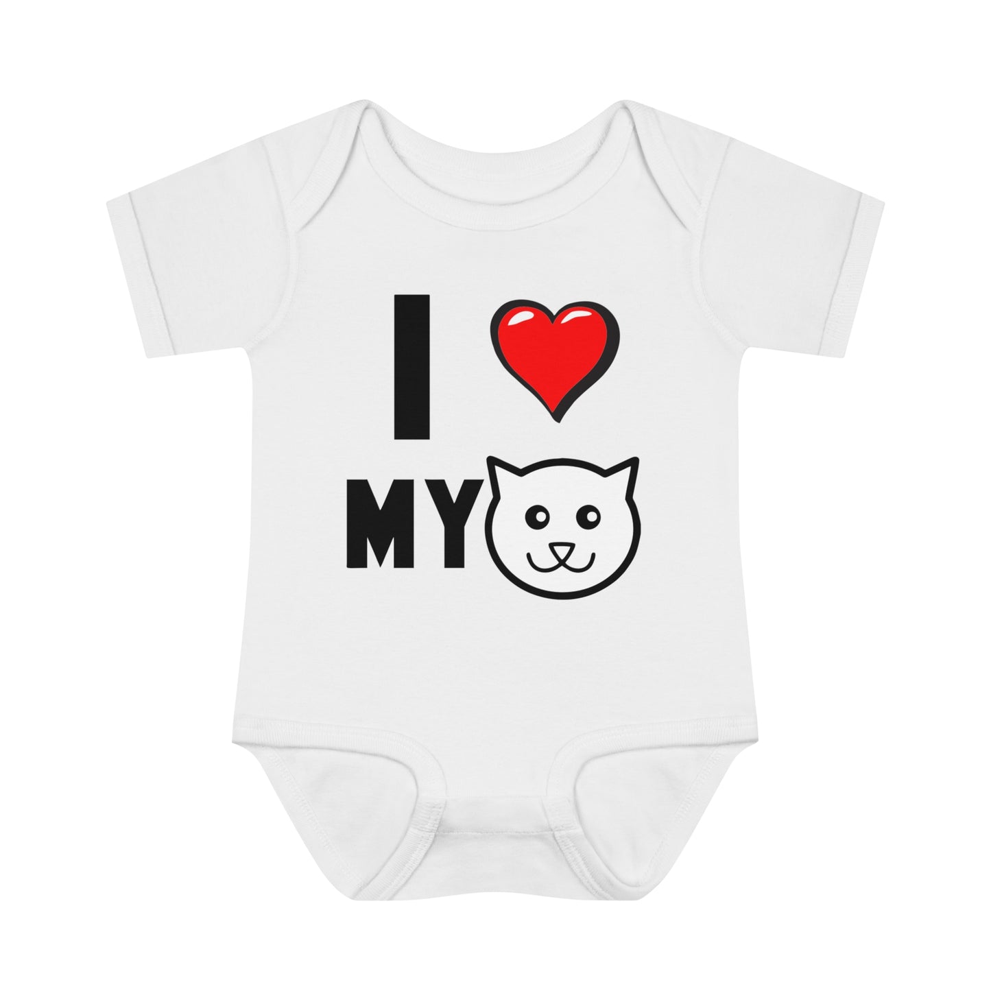 I love My Cat T-Shirt, Infant Heart My Cat, One Piece Bodysuit, Cats are Better Than Dogs, Fun Cat Lover Tee, Gifts for Cat Parents, Shower