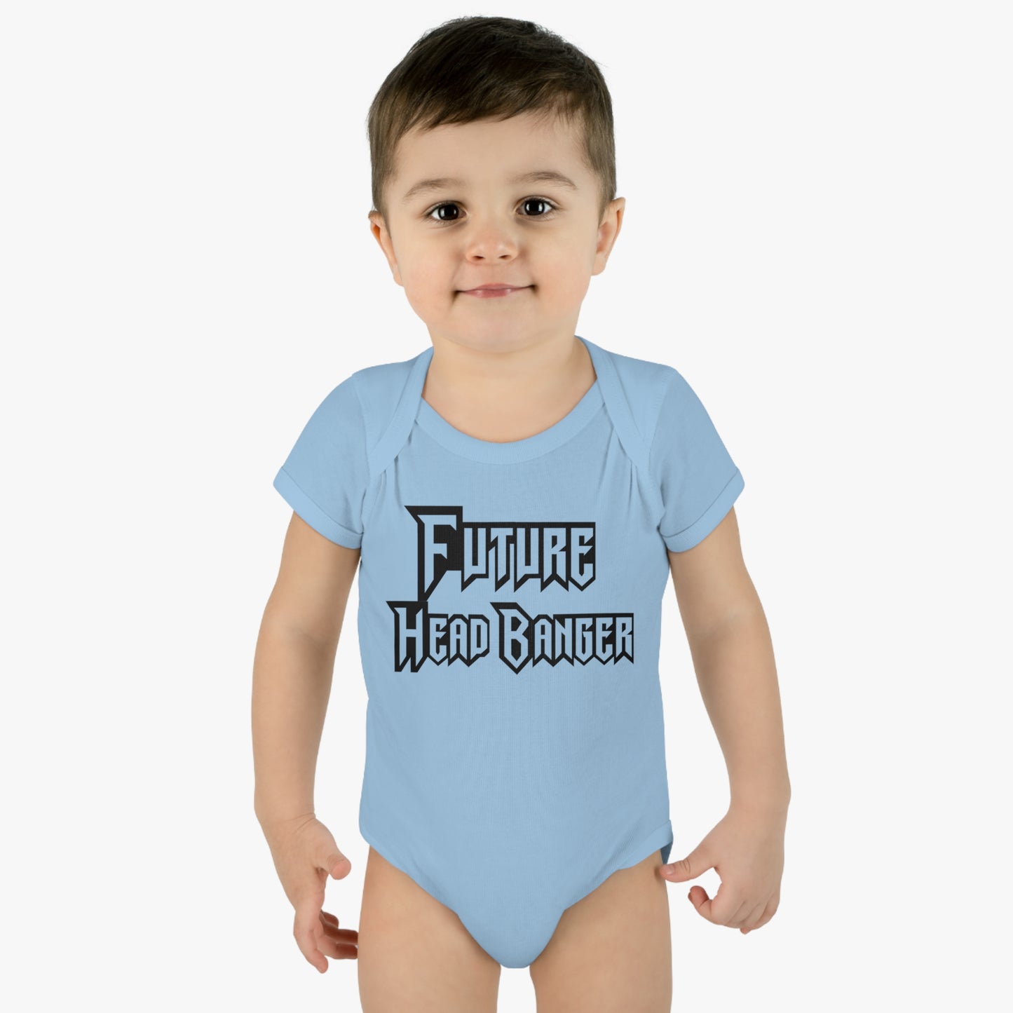 Future Head Banger Tee, Infant One Piece, Toddler Bodysuit, Rock and Roll T-Shirt for Baby, Heavy Metal T-Shirt, Musician T-Shirt