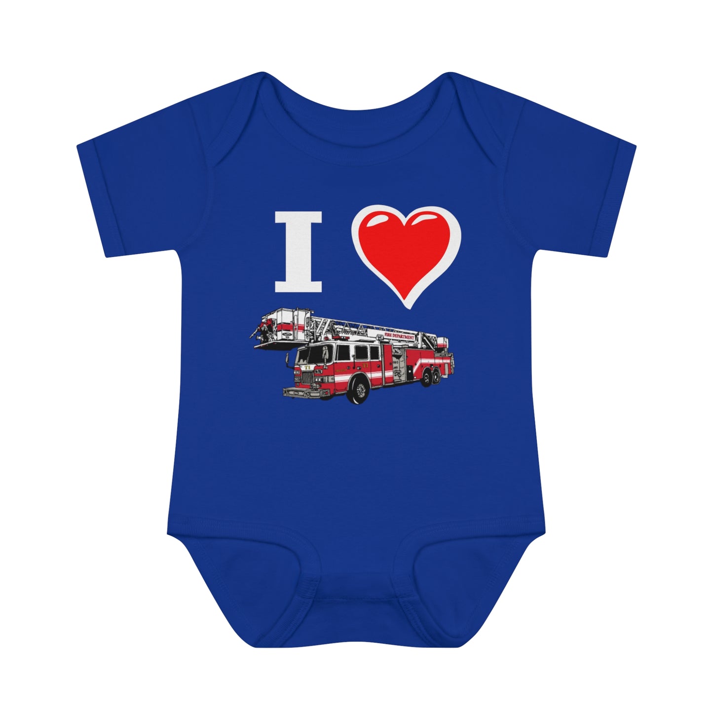 I love Firetrucks, I Heart Firetrucks T-Shirts, One Piece Fireman T, Cute for the Little Fire Fighter, Future Fireman, Baby Firetruck Tee