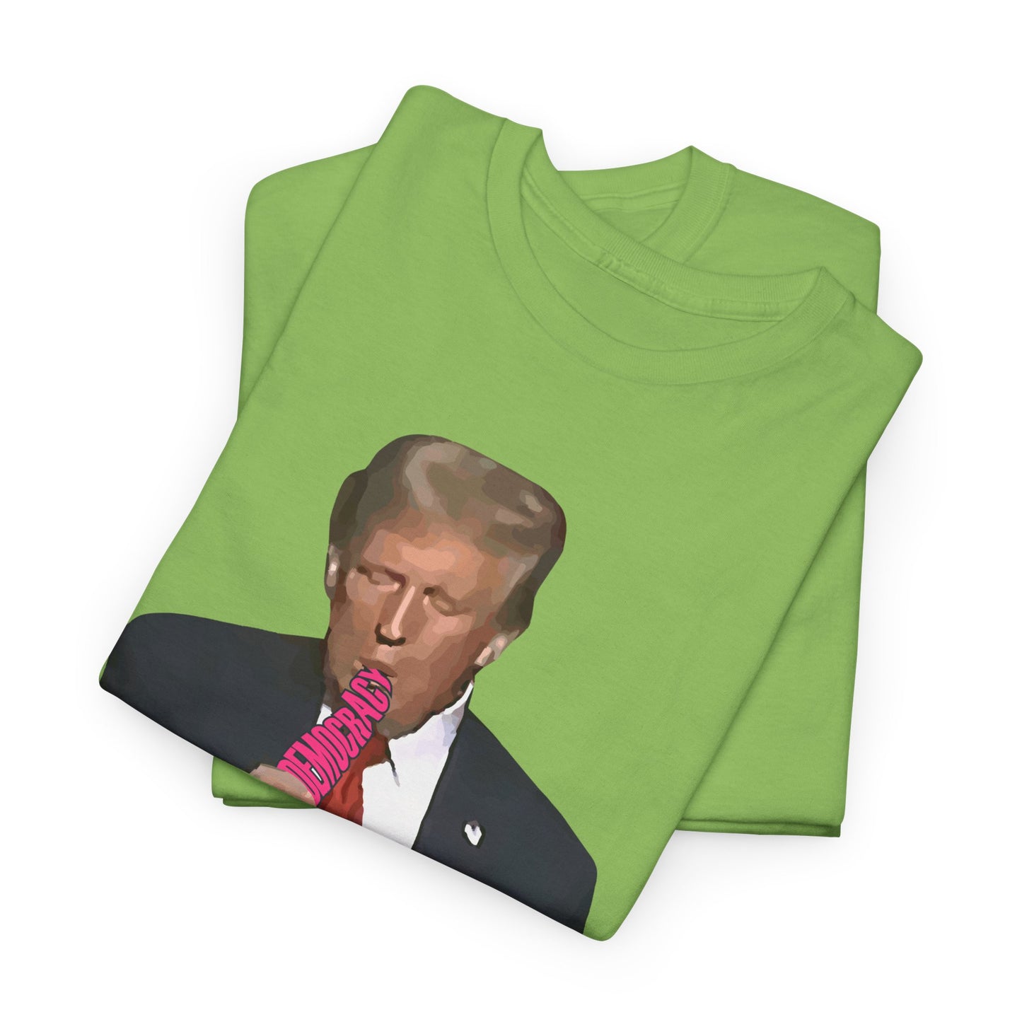 Graphic Tee Donald Trump Artistic Rendering Felon President Blow Job T-shirt