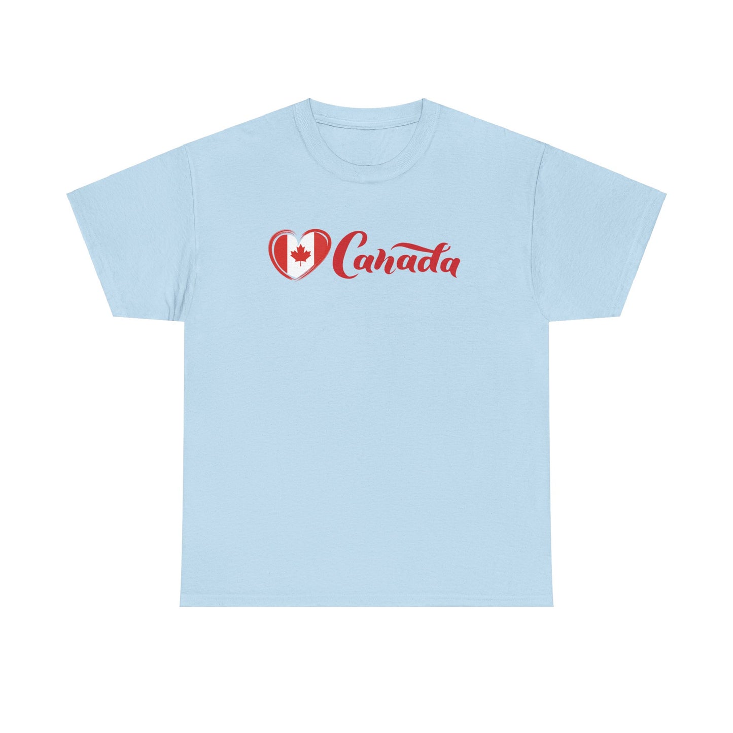 Love Canada Heart Flag T-Shirt, Canadian Pride, Classic Look, Tasteful design, Canada is not the 51st State of America,