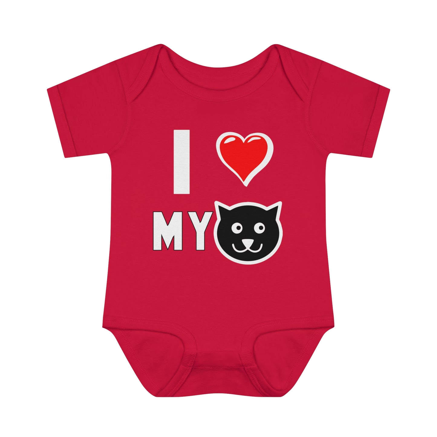 I love My Cat T-Shirt, Infant Heart My Cat, One Piece Bodysuit, Cats are Better Than Dogs, Fun Cat Lover Tee, Gifts for Cat Parents, Shower