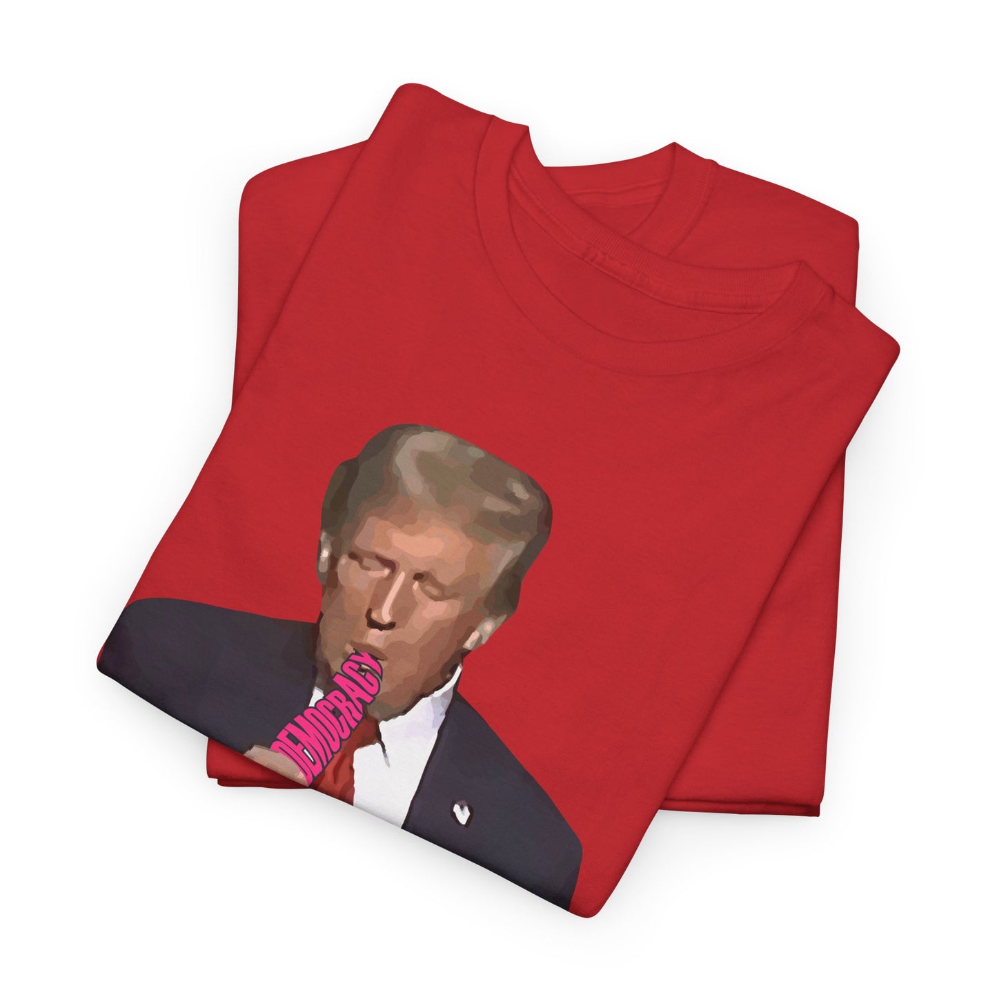 Graphic Tee Donald Trump Artistic Rendering Felon President Blow Job T-shirt