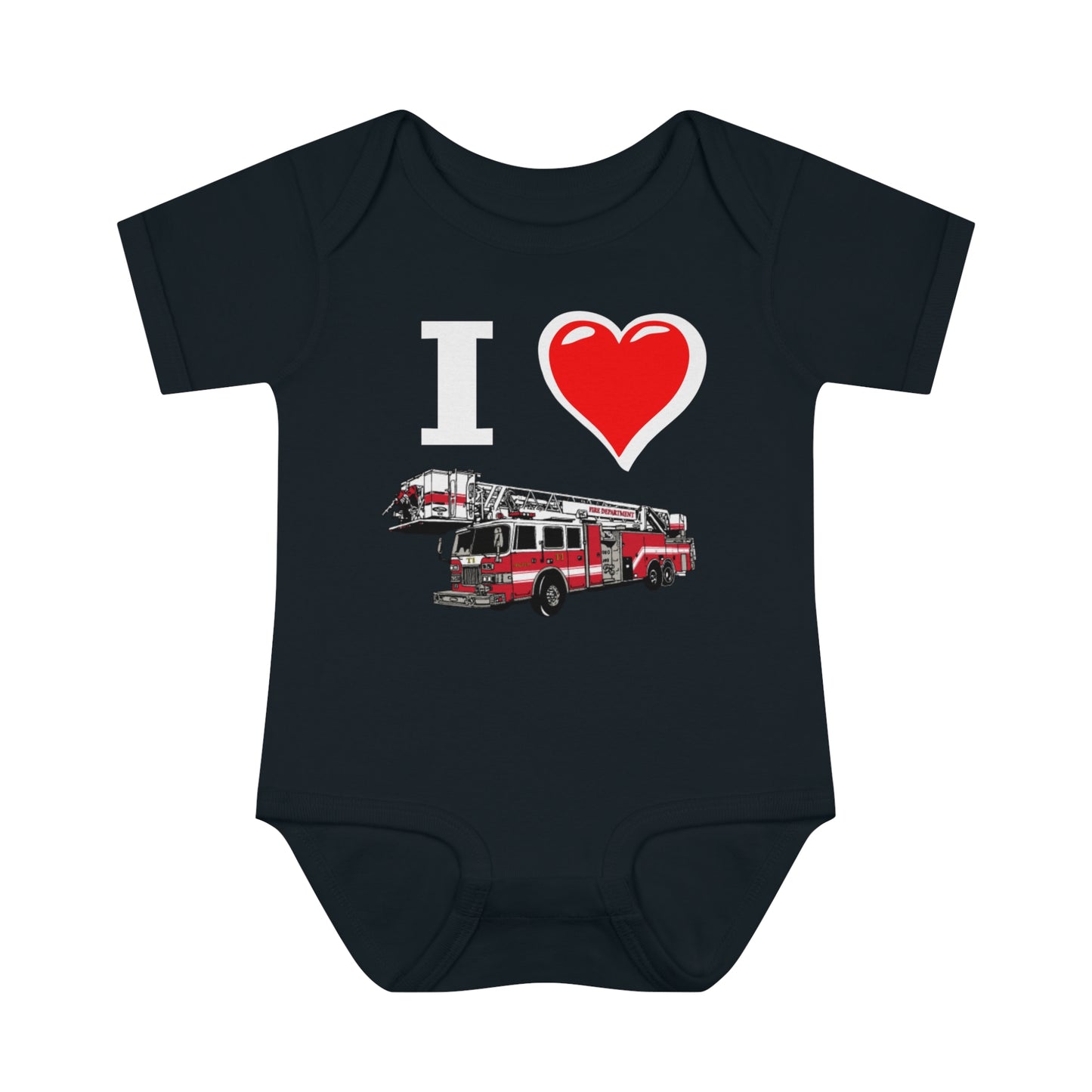 I love Firetrucks, I Heart Firetrucks T-Shirts, One Piece Fireman T, Cute for the Little Fire Fighter, Future Fireman, Baby Firetruck Tee