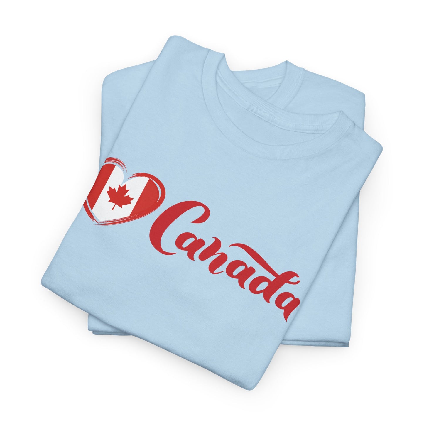 Love Canada Heart Flag T-Shirt, Canadian Pride, Classic Look, Tasteful design, Canada is not the 51st State of America,