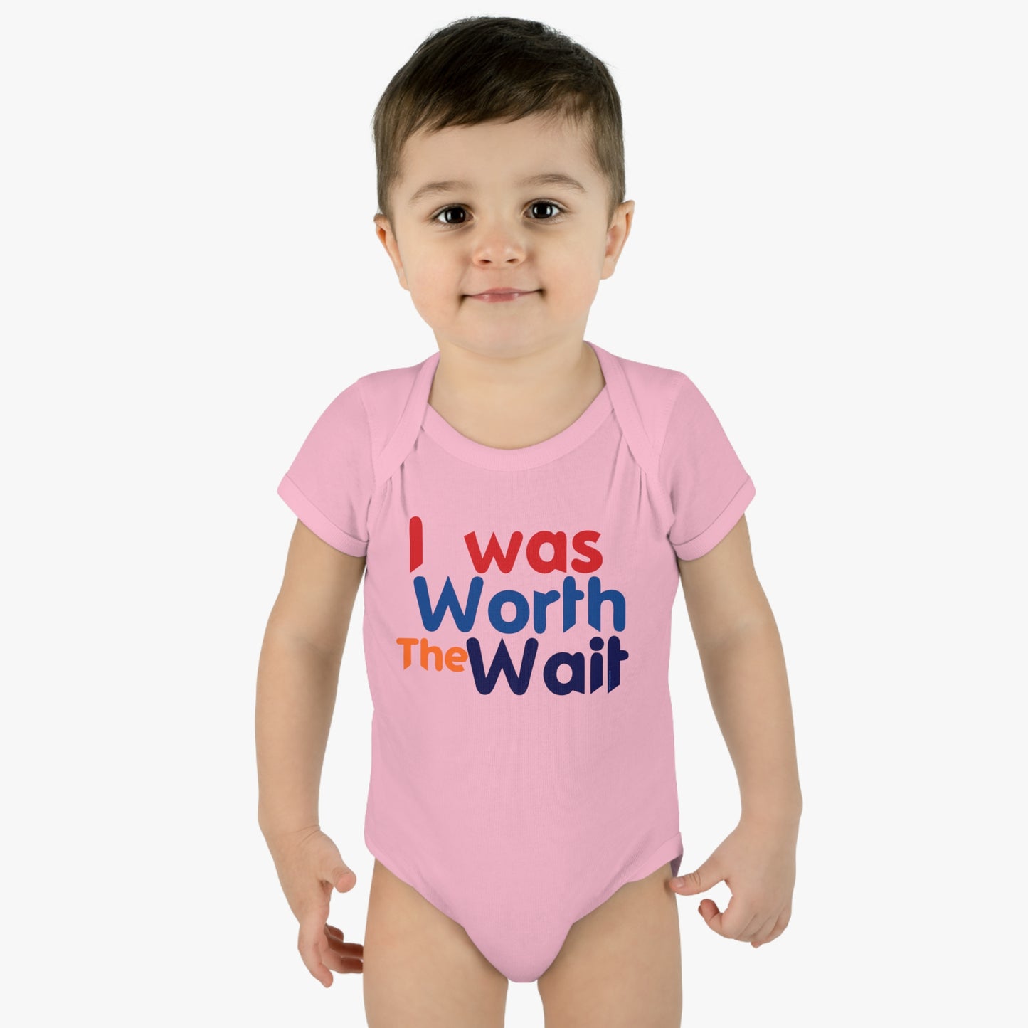 I Was Worth the Wait, Cute Adoption Tee, Invitro t-shirt, Baby One Piece Bodysuit, Christmas Baby Gift, Funny Baby T-Shirt, Christmas Tee,