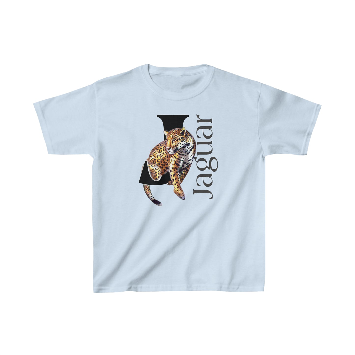 J is for Jaguar shirt, Cute Jaguar t-shirt, Jaguar Lovers t-shirt, Drawing T-Shirt, animal t-shirt, animal alphabet T, animal letters Tee
