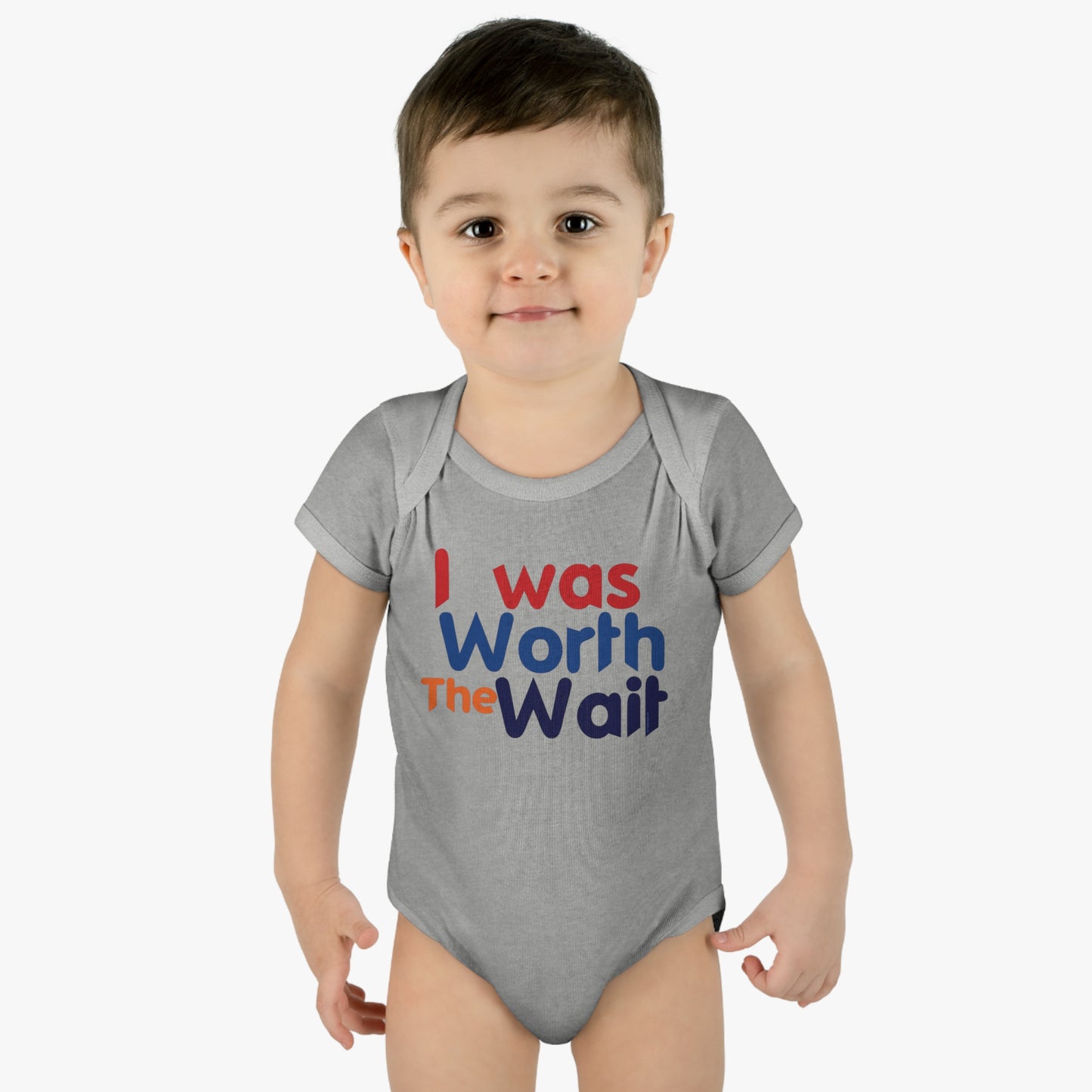 I Was Worth the Wait, Cute Adoption Tee, Invitro t-shirt, Baby One Piece Bodysuit, Christmas Baby Gift, Funny Baby T-Shirt, Christmas Tee,