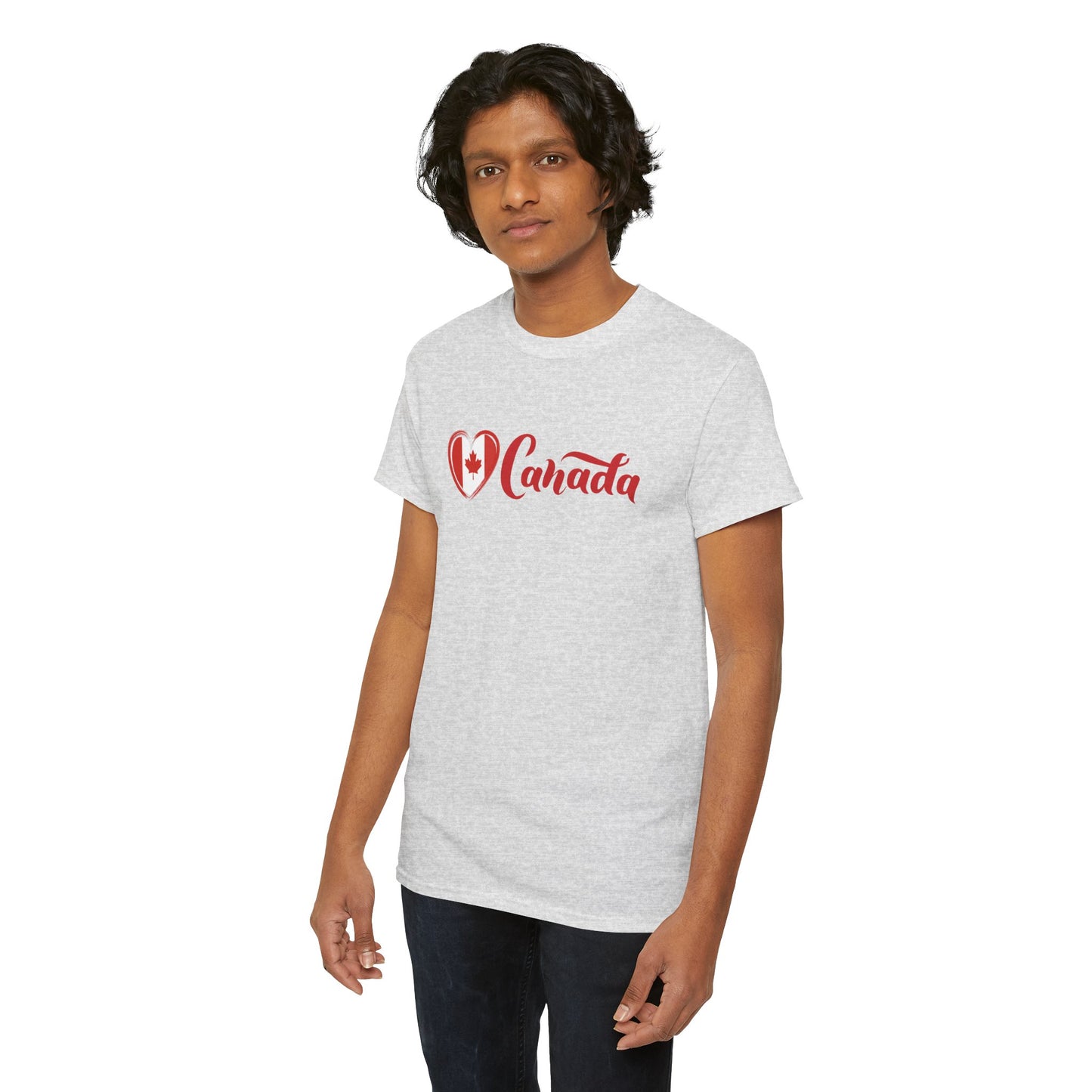 Love Canada Heart Flag T-Shirt, Canadian Pride, Classic Look, Tasteful design, Canada is not the 51st State of America,