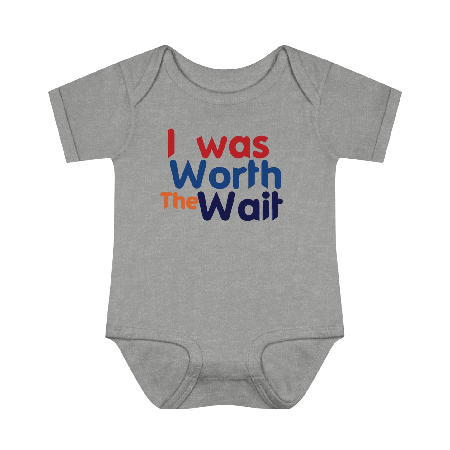 I Was Worth the Wait, Cute Adoption Tee, Invitro t-shirt, Baby One Piece Bodysuit, Christmas Baby Gift, Funny Baby T-Shirt, Christmas Tee,